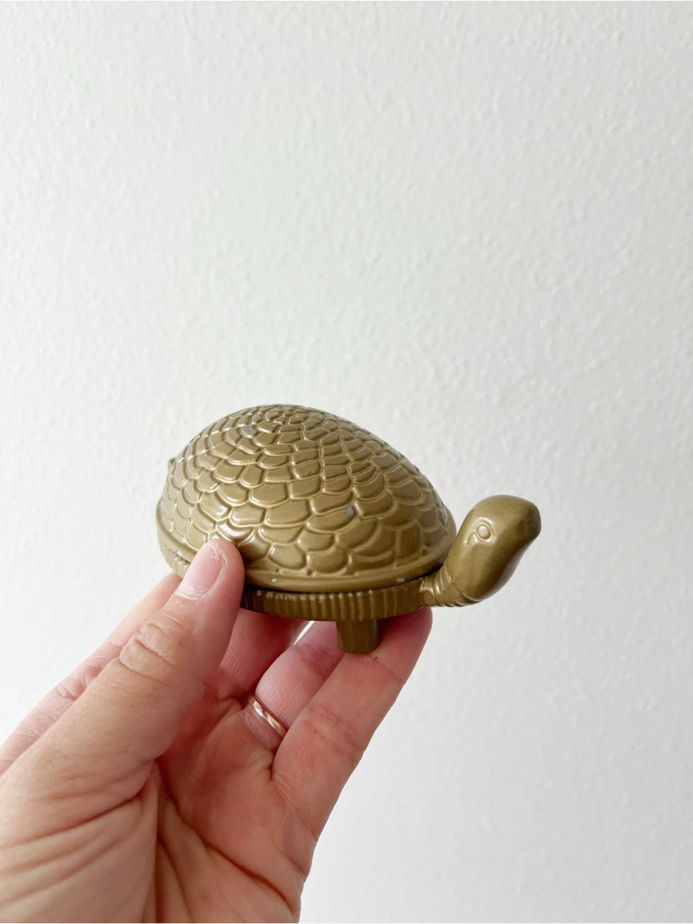 IKEA | Markniva Gold Brass Turtle Tea Light Holder Accent | OS